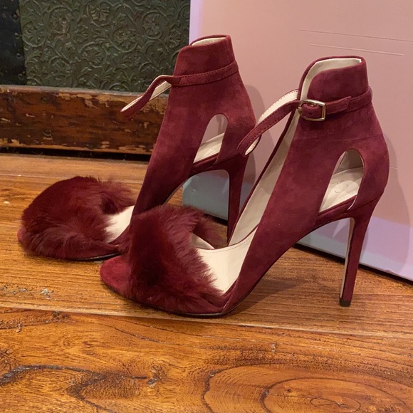 NWT AD Daughters Fur Heels - Picture 3 of 5